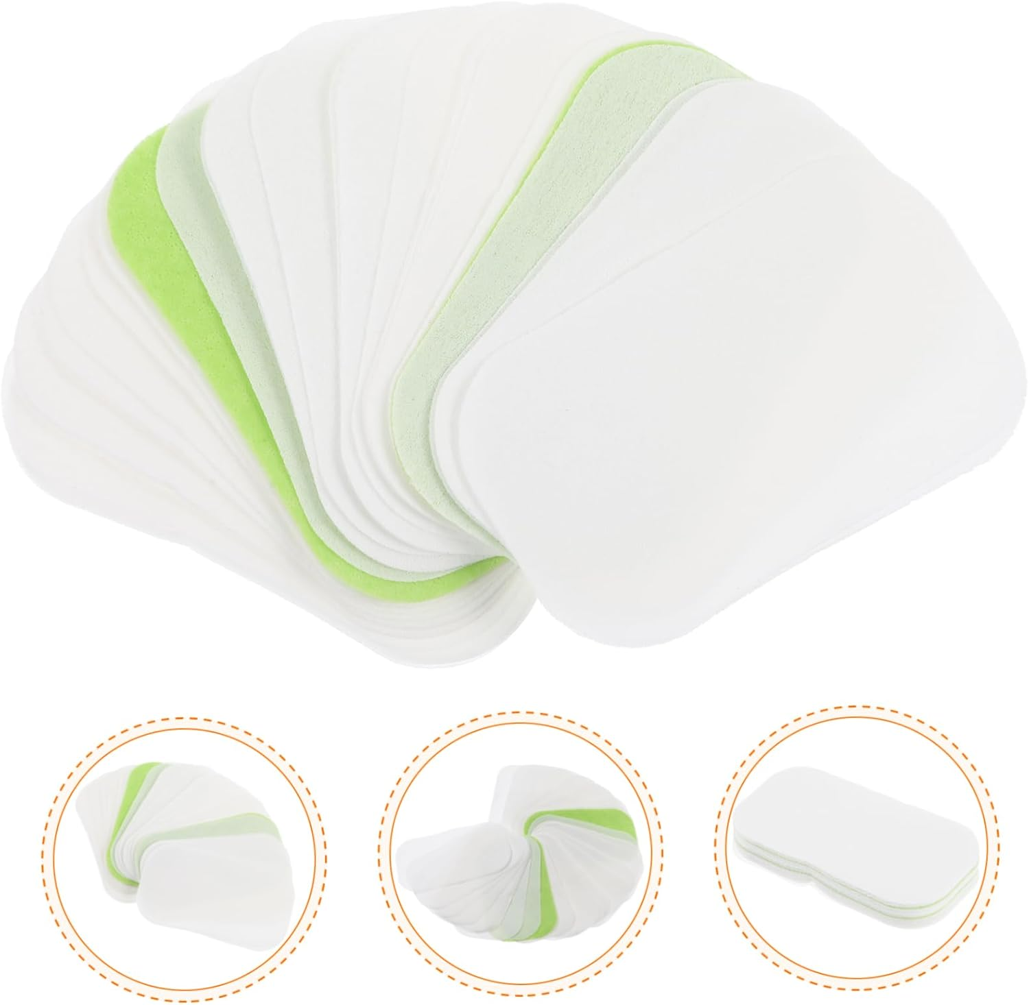 50Pcs Portable Soap Sheets for Travel Compact Hand Wash Soap Slices Safe Reliable for All Skin Types Lightweight Convenient Travel Supplies image number 3