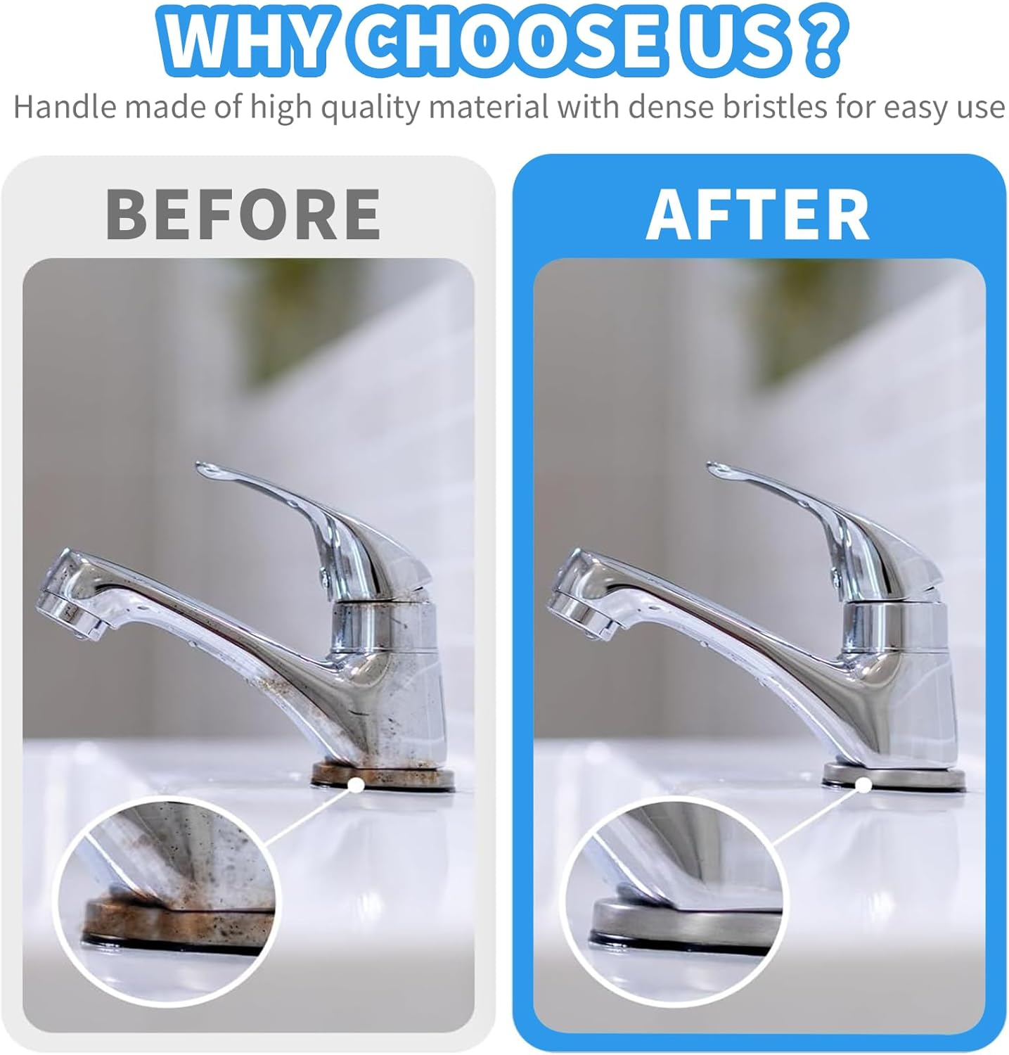 10PCS Crevice Cleaning Brushes- Hard Bristle Scrub Brush, Grout Cleaner Brush for Groove Corner, Cleaning Supplies for Toliet Bathroom Shower Kitchen Stovetop Cup Window Faucets. image number 6