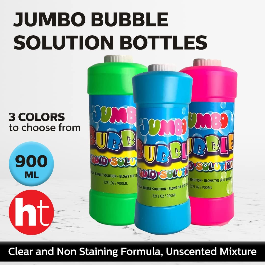 Bottles, Non-Toxic and Easy-To-Use Formula for Endless Bubble Fun, Make Every Day a Bubbly Adventure - 900Ml image number 4