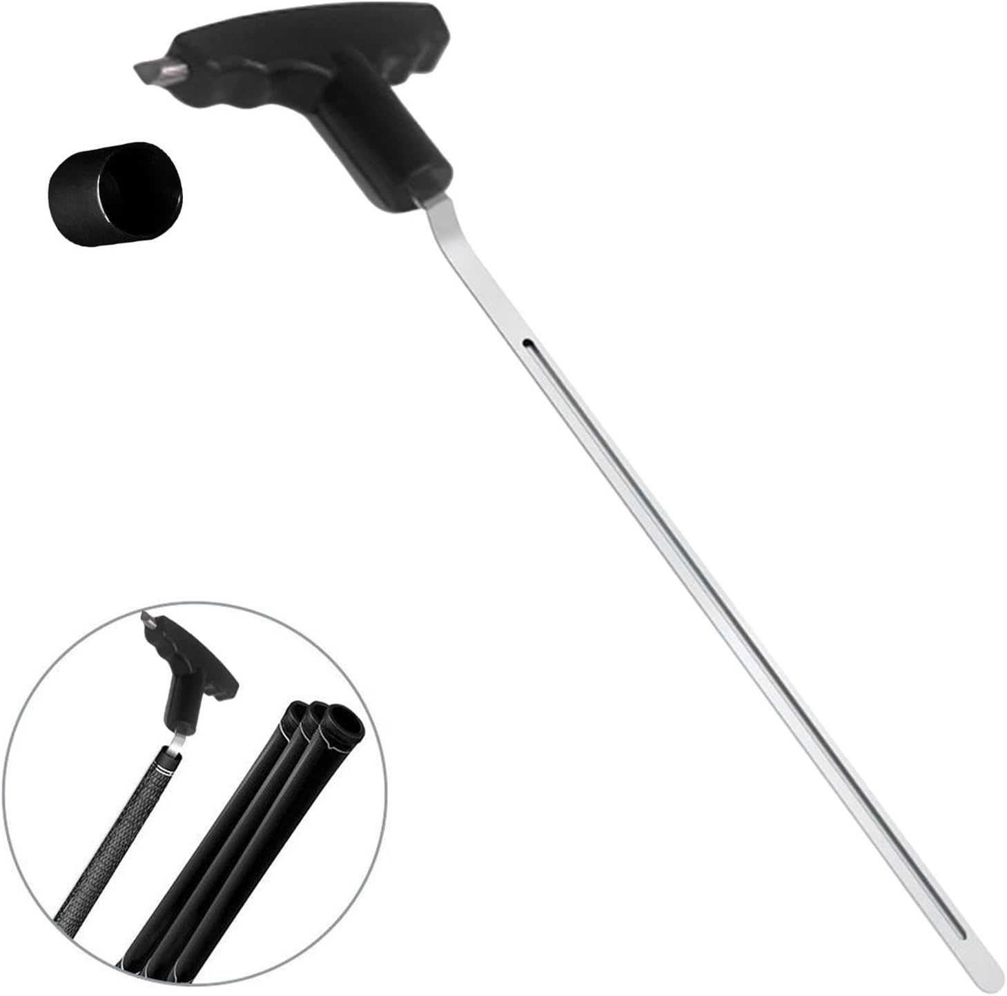 Oshhni Golf Grip Removal Tool Repair Golf Grip Remover Saver 11" Golf Grip Tool Golf Gripping Tool for Golfing Sports Adult Beginner image number 4