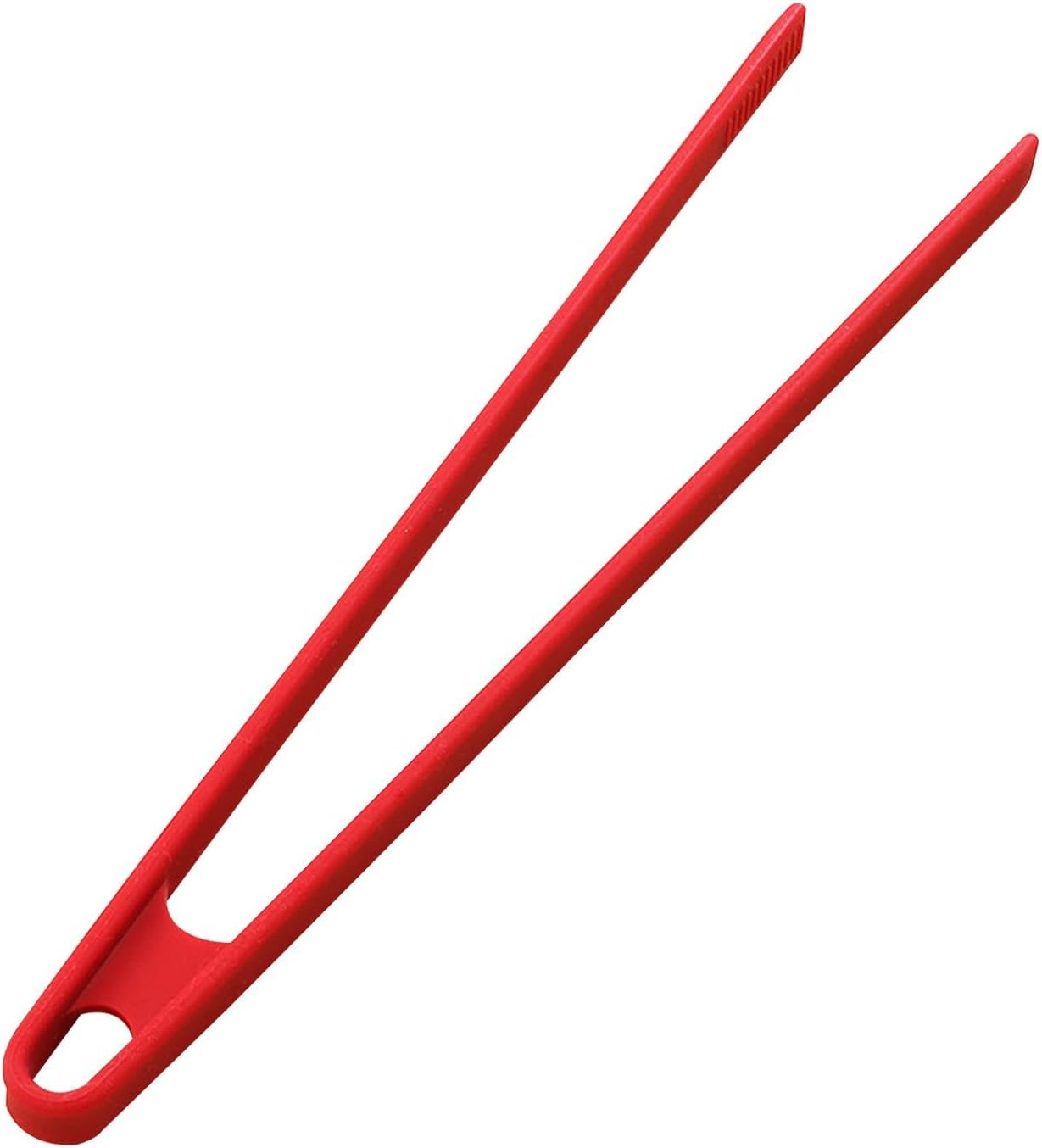 Silicone Kitchen Tongs | BBQ Kitchen Tongs,Non Scratch, Strong Grip Cooking Salad BBQ Grilling Tongs for Air Fryer, Barbecue and Salad - Black image number 5