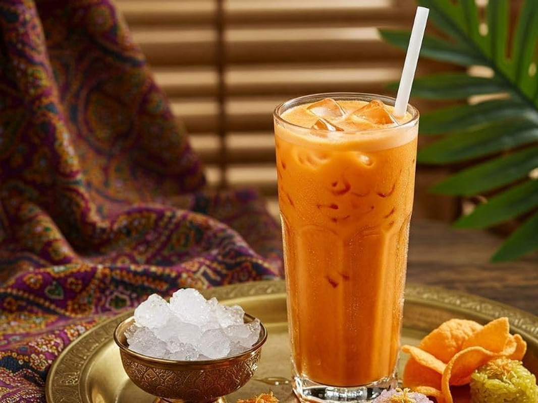 IF Thai Milk Tea Drink Made with Black Tea and Creamy Milk for Smooth Asian Drinks Experience | 350Ml Bottle Pack of 6 image number 1