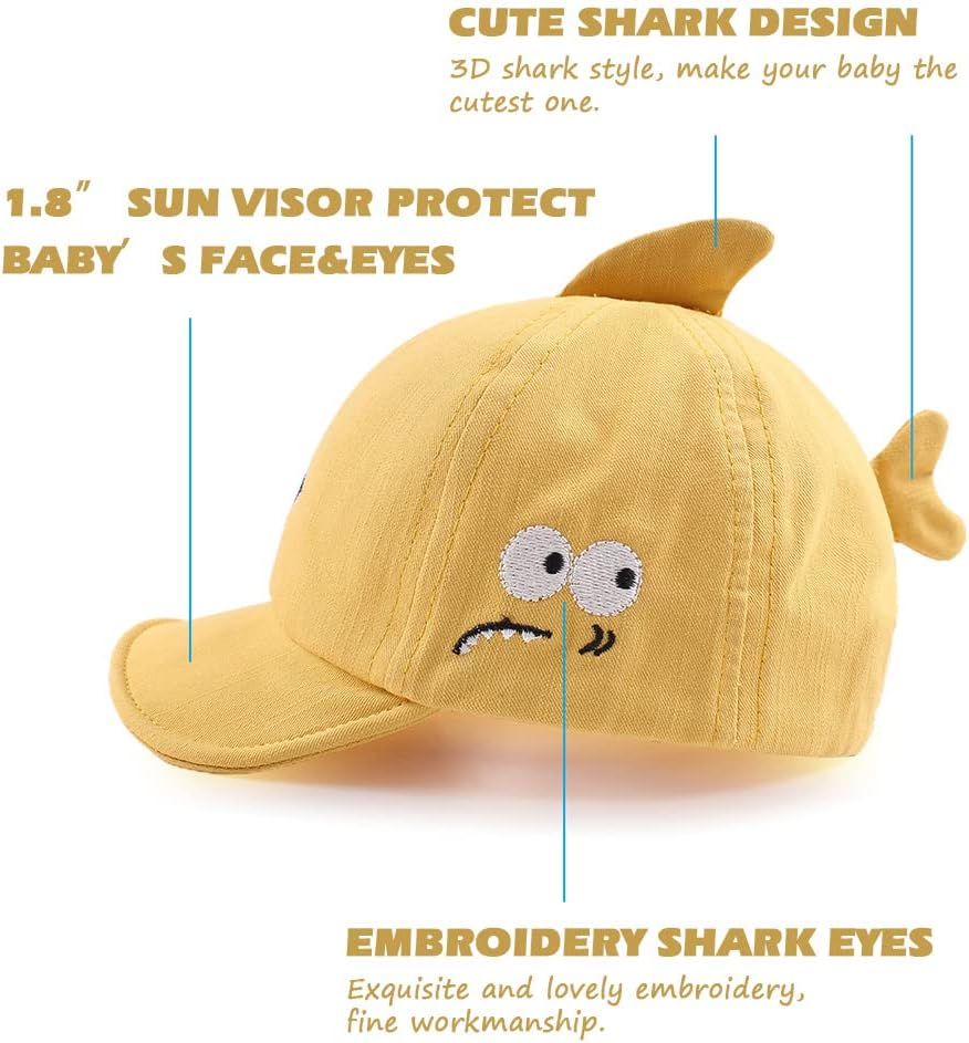 Baby Duck Cap Infant Kids Sun Hat Bear Cute Cartoon Caps image number 1