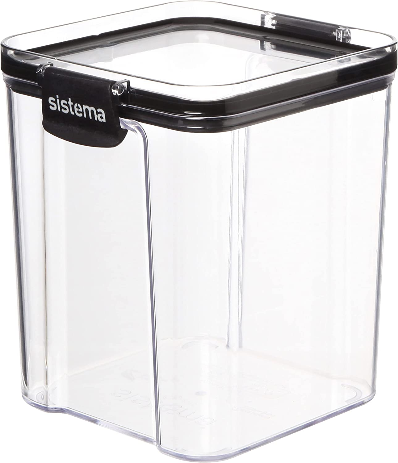 Sistema Ultra Square Food Container, 1.3L, Black & Ultra Square Food Container, 920Ml, Black image number 3