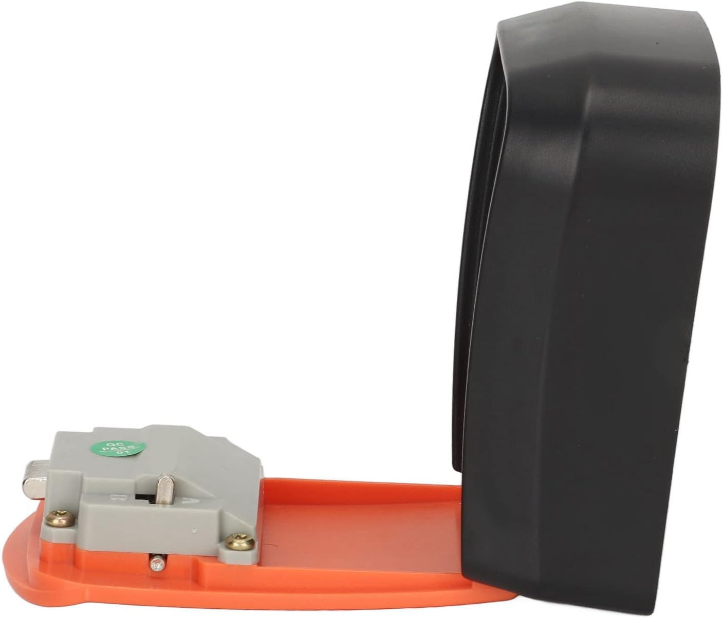 Small Combination Lock Box, Wall Mounted Key Lock Box with 4 Digit Password, Waterproof Key Storage Lock Box Support 5 Keys Capacity, Portable Security Case for Indoor Outdoor(Sx01 Orange) image number 2