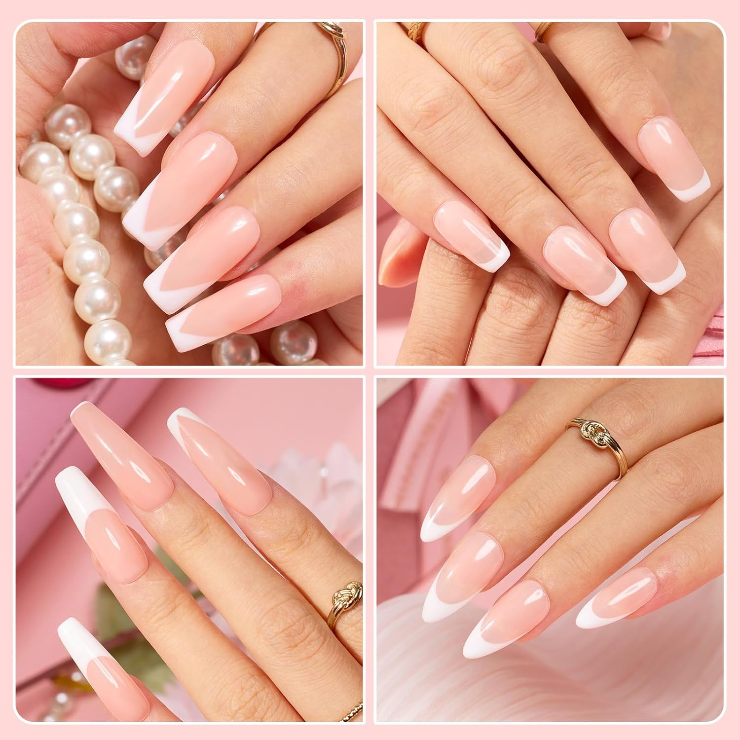 Beetles Nail Stamp 3Pcs Silicone French Tip Nail Stamp Kit with Replacement Nail Stamper Heads and Scrapers Soft Silicone Nail Printing Tool for Home Manicure Diy Nail Art Salon for Girls image number 4