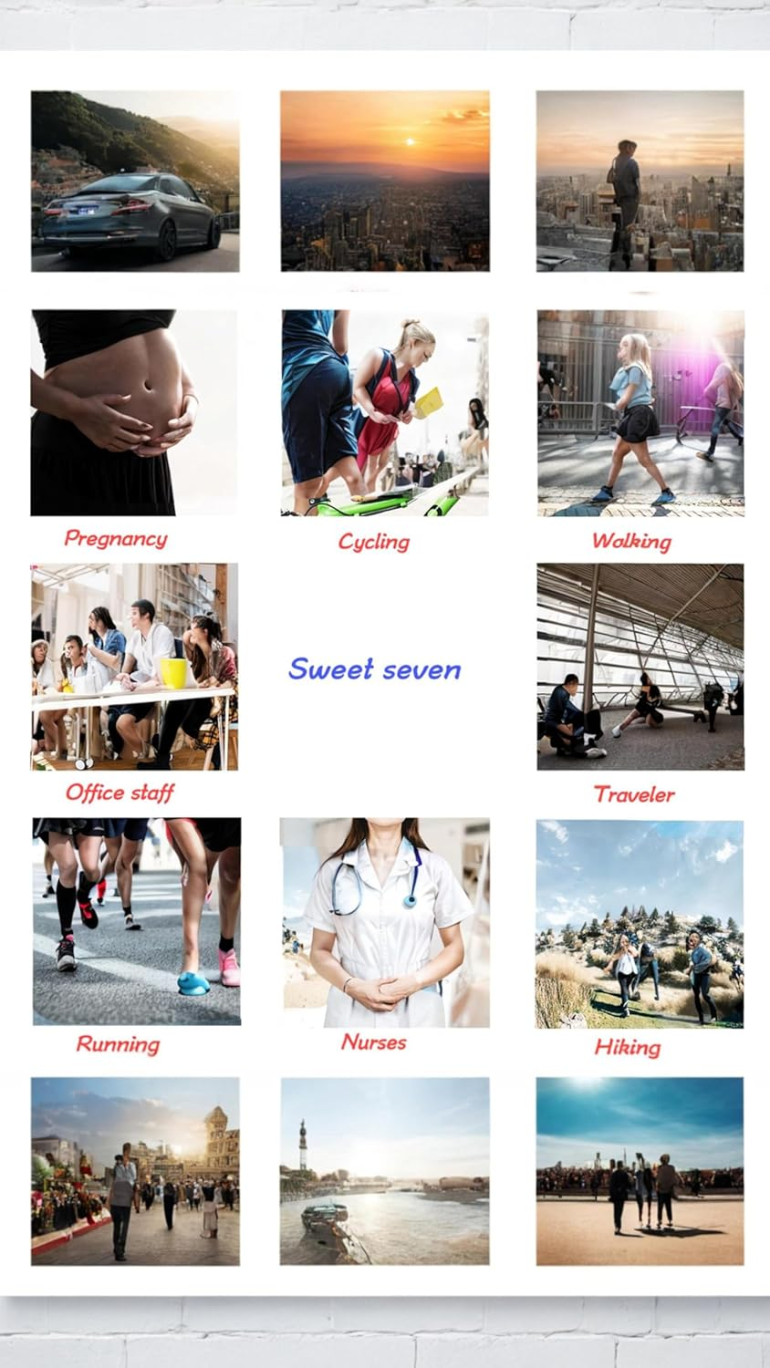 Honwor 4-Pack 20-30 Mmhg Compression Socks for Athletes, Pregnancy, Travel - Boost Circulation, Reduce Swelling, Enhance Performance