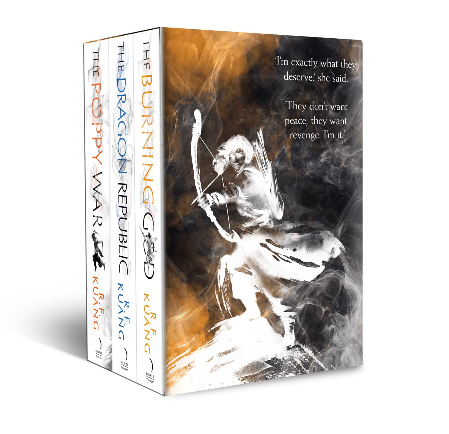 The Poppy War Boxset: the Beloved Historical Fantasy Trilogy, from the #1 SUNDAY TIMES and #1 NEW YORK TIMES Best-Selling Author of BABEL image number 1