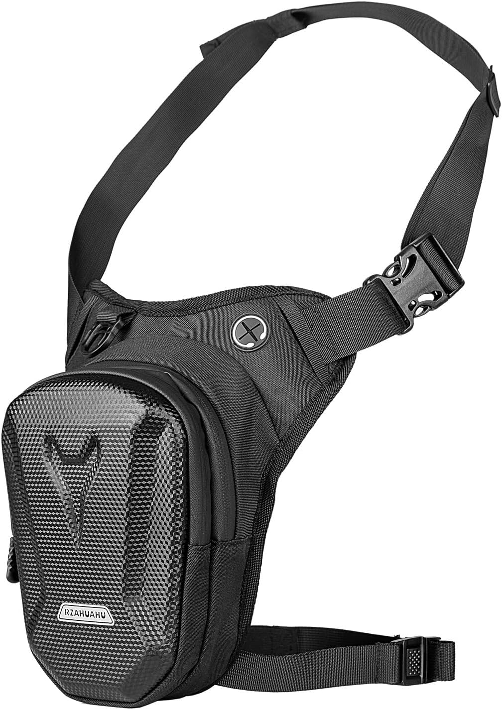 EVA Hard Shell Motorcycle Leg Side Bag Waterproof Outdoor Casual Leg Bag for for Hiking/Traveling/Fishing/Cycling image number 5