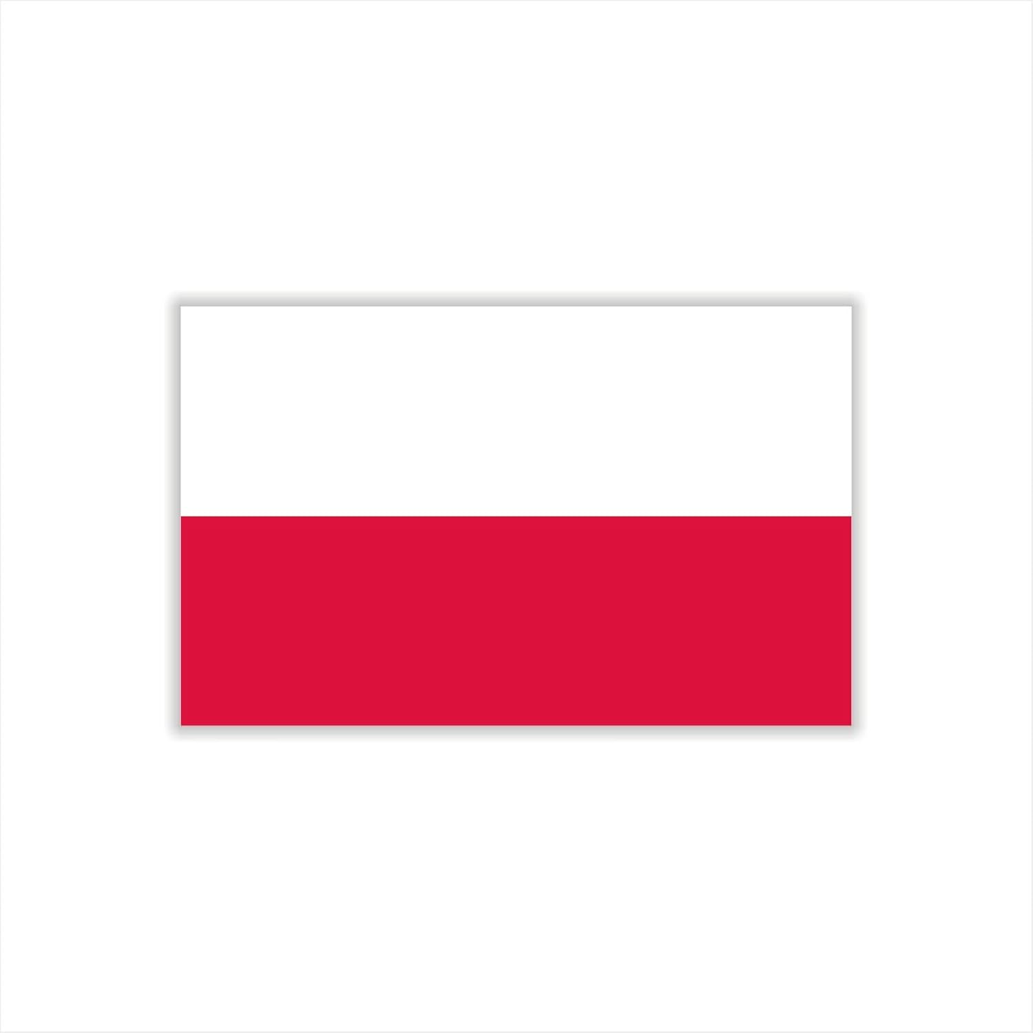 Womaha 30 Temporary Poland Flag Tattoos Fans Face Tattoo Stickers for Adults Kids Group Activity Props image number 3