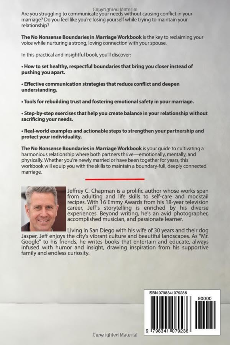 The No Nonsense Boundaries in Marriage Workbook: Enhance Intimacy and Respect with Proven Techniques to Build Trust, Communication, and a Harmonious Partnership image number 2