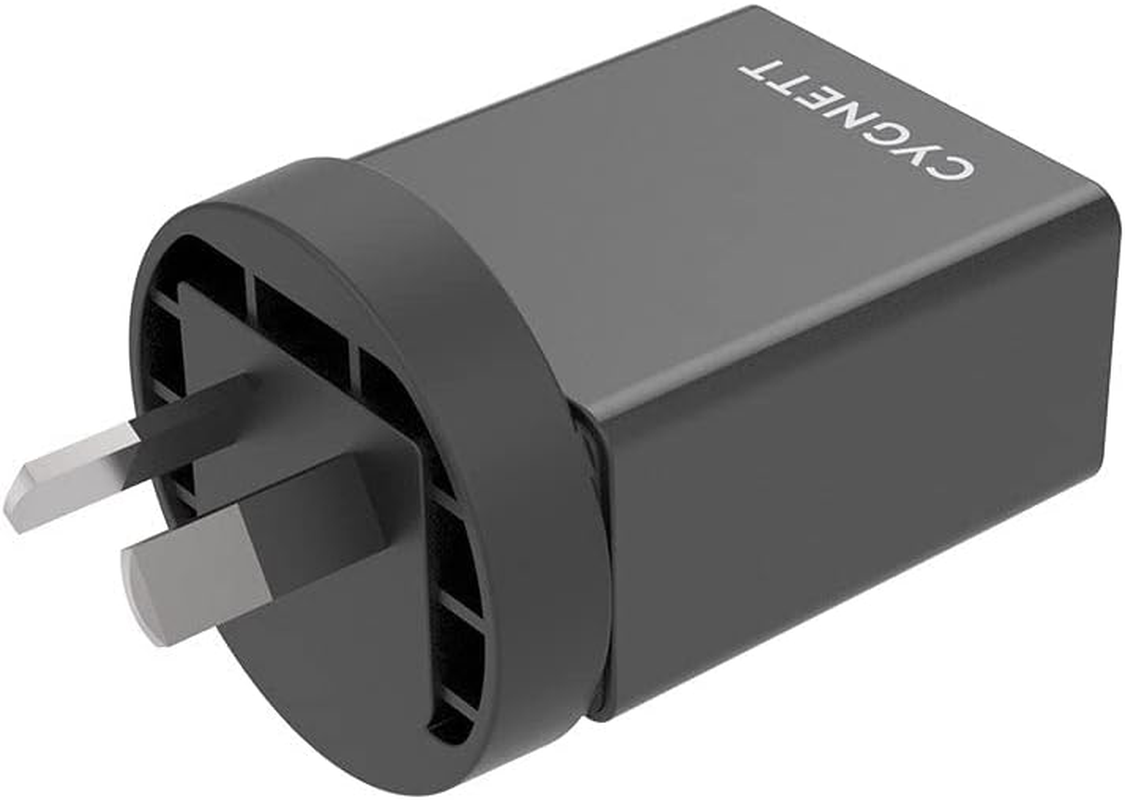 Cygnett Powerplus 18W Wall Charger with Lightning to USB-C Cable, Black image number 3