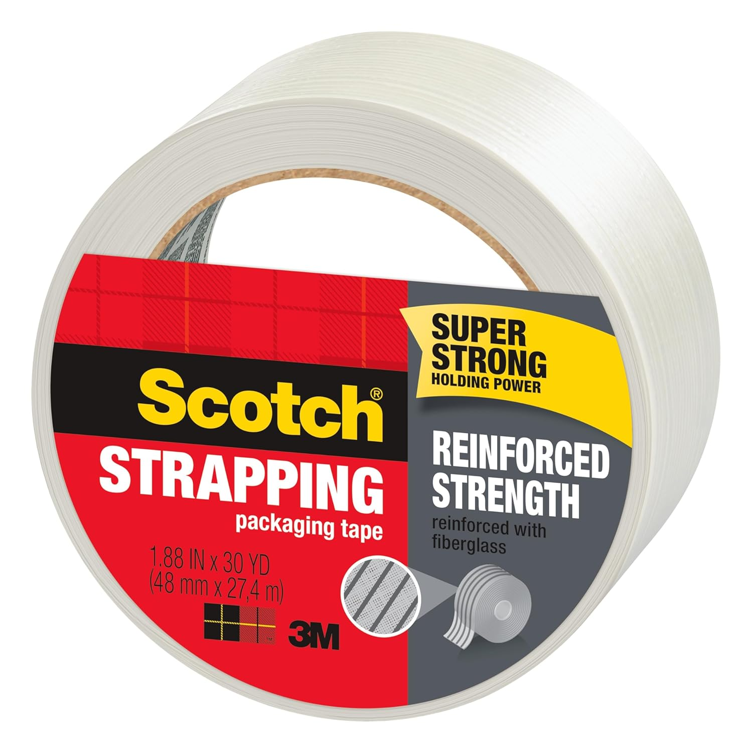 Scotch Strapping Tape, 1.88 X 30 Yards (8950-30) image number 5