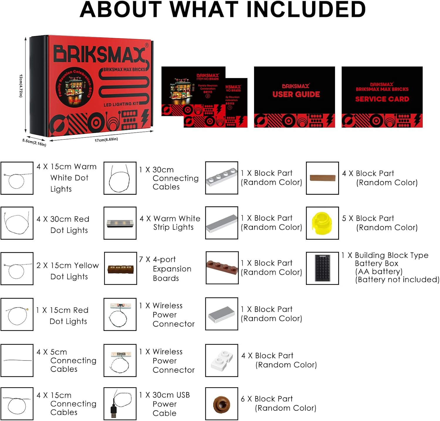 BRIKSMAX Led Lighting Kit for -80113 Family Reunion Celebration - Compatible with  Spring Festival Building Set- Not Include  Set image number 3