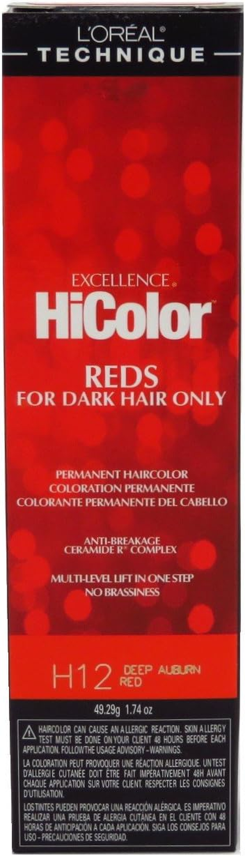 Loreal Excellence Hicolor H07 Tube Sizzling Copper 1.74 Ounce (51Ml) (3 Pack) image number 4