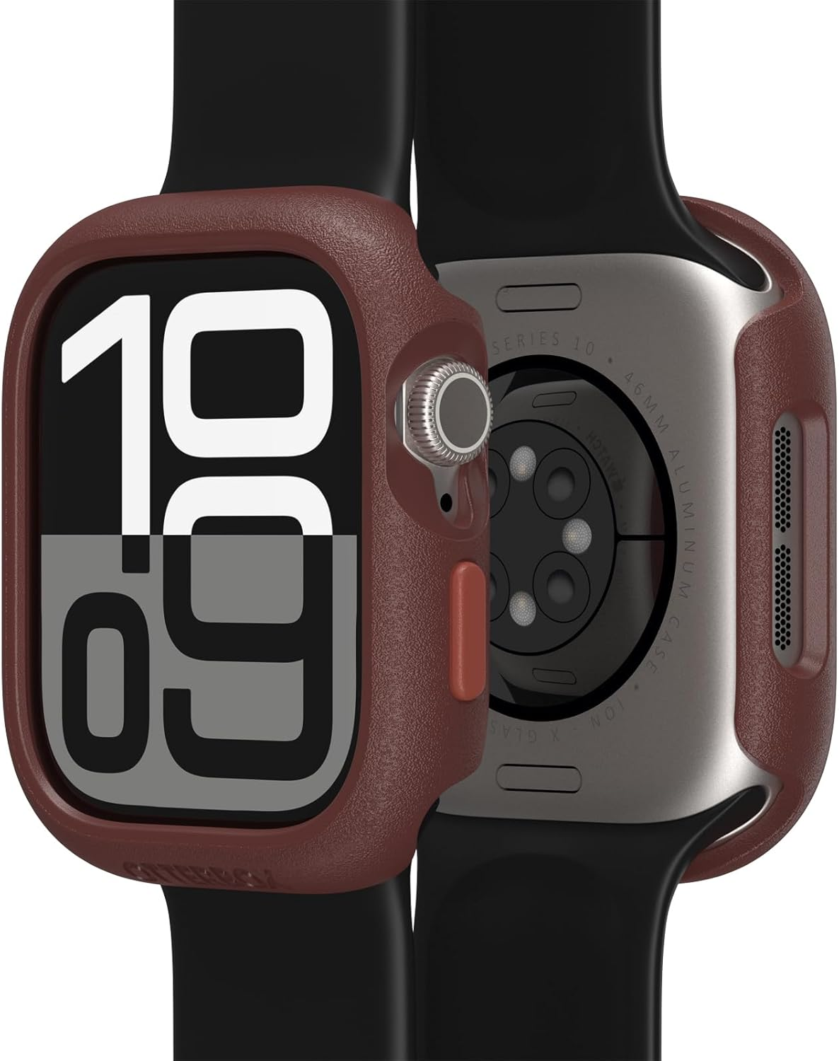 Otterbox Bumper for Apple Watch Series 11/10-46Mm, Shockproof, Drop Proof, Sleek Protective Case for Apple Watch, Guards Display and Edges, Black image number 3