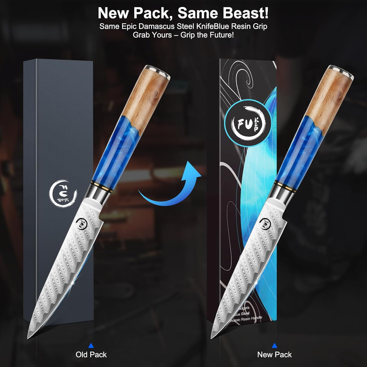 Kitchen Utility Knife 13Cm Sharp-Edged Paring Knife Damascus VG10 Blade Ergonomic Handle Double-Side Cutting Edge Full Tang Japanese Cutlery Cutting Small Knife image number 4