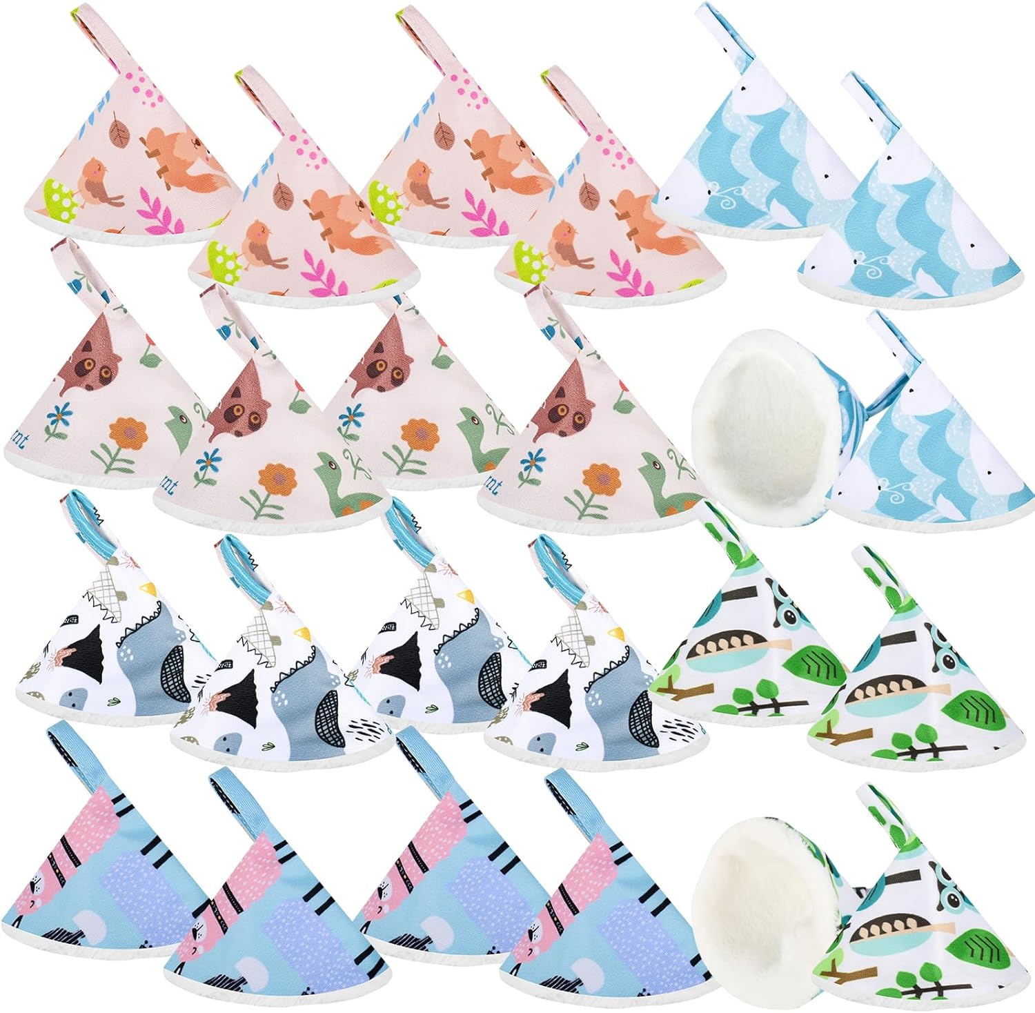 12 Pcs Peepeeteepe for Baby Boy, Reusable Pee Peep Teepee Baby Boy with Hang Loop(6 Patterns) image number 5