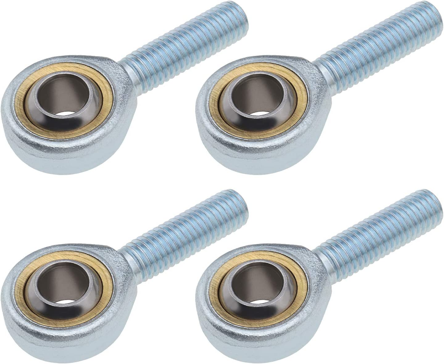 Emsea 4X SA6 T/K Rose Joint Male Rod End Bearings Right Hand M6X1.0Mm Bearing Steel for Hydraulic Cylinder Forging Machine Car Shock Absorber image number 3