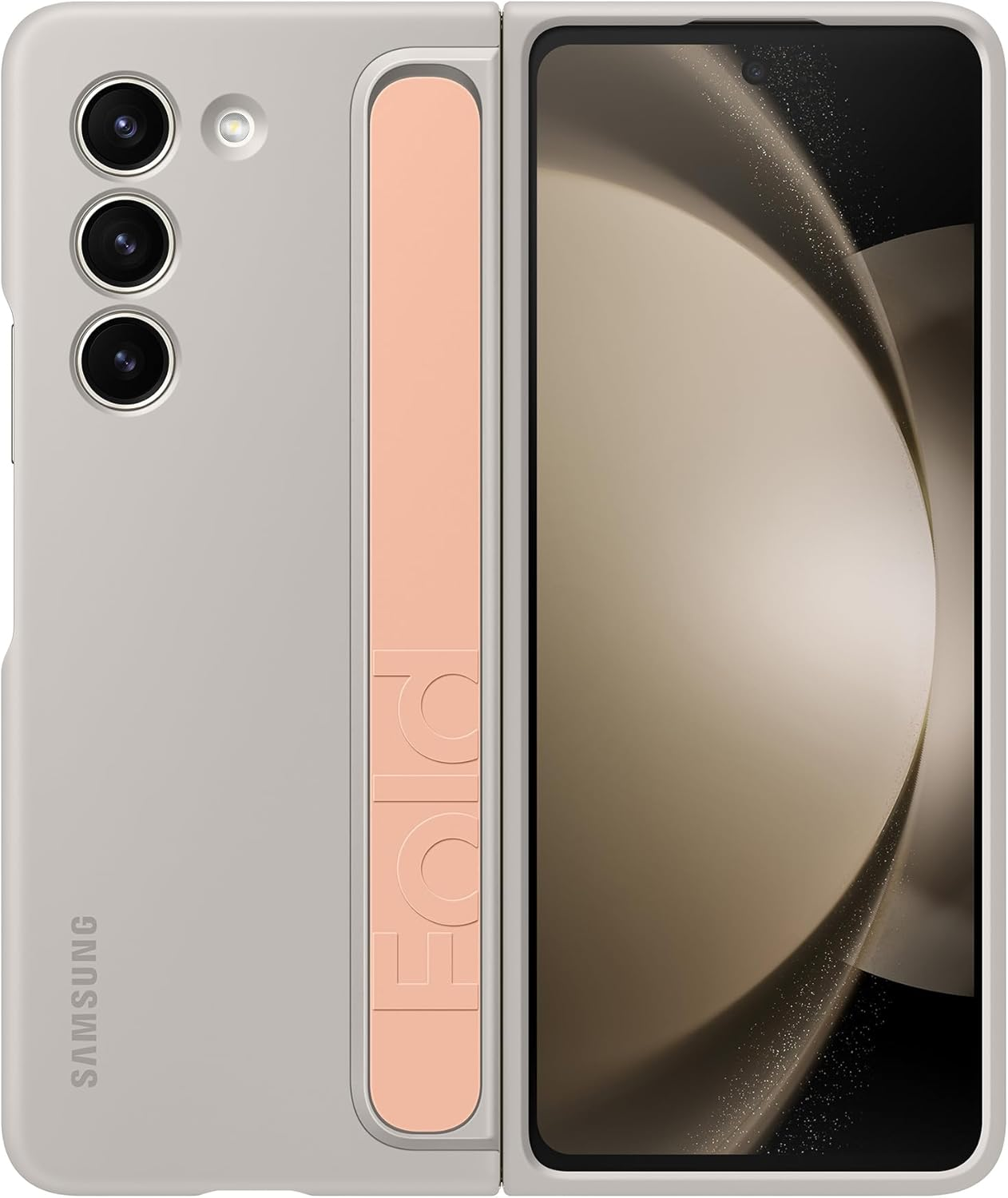 Samsung Standing Case with Strap for Galaxy Z, Graphite