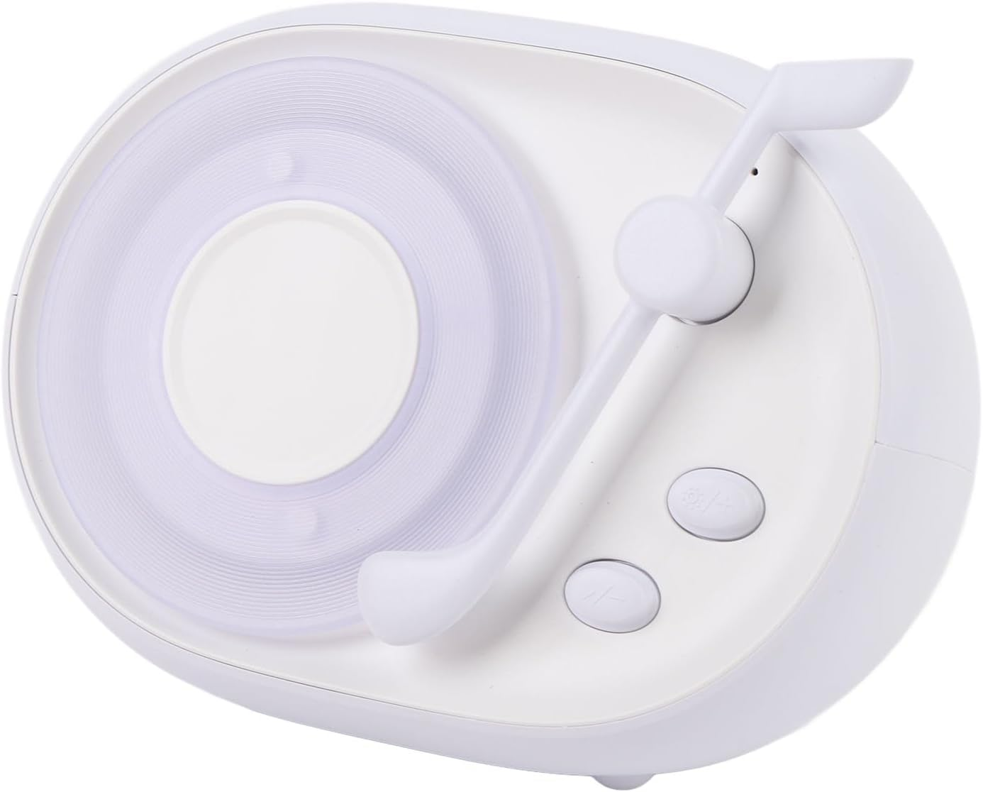 Generic Small Speaker, USB Charging Speaker Retro Powerful 5W Sound for Bedroom (Light Purple)