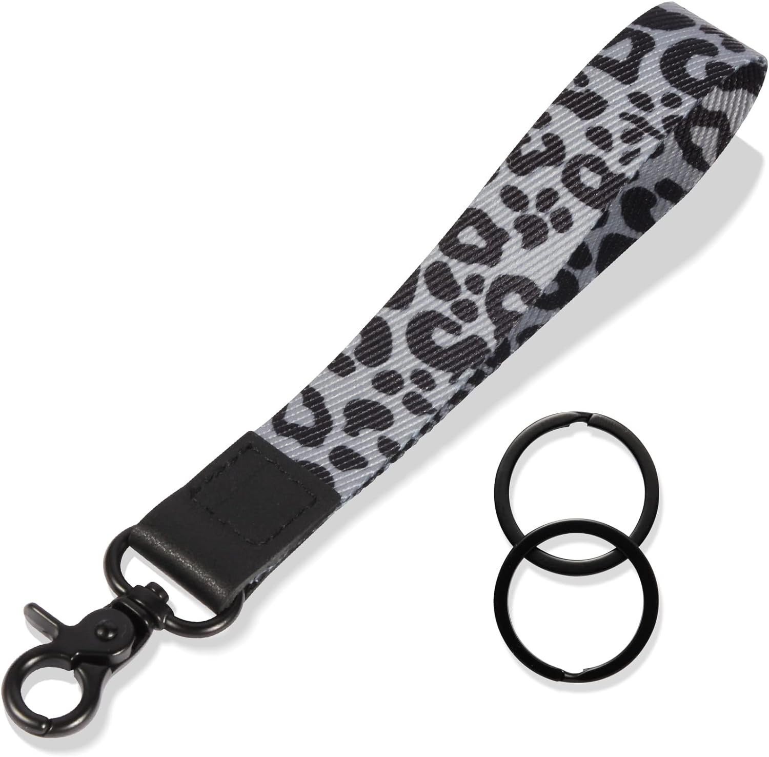 Hand Wrist Lanyard Key Chain Holder, Wristlet Strap for Key for Women & Men, Short Keychain Lanyard for Car Key