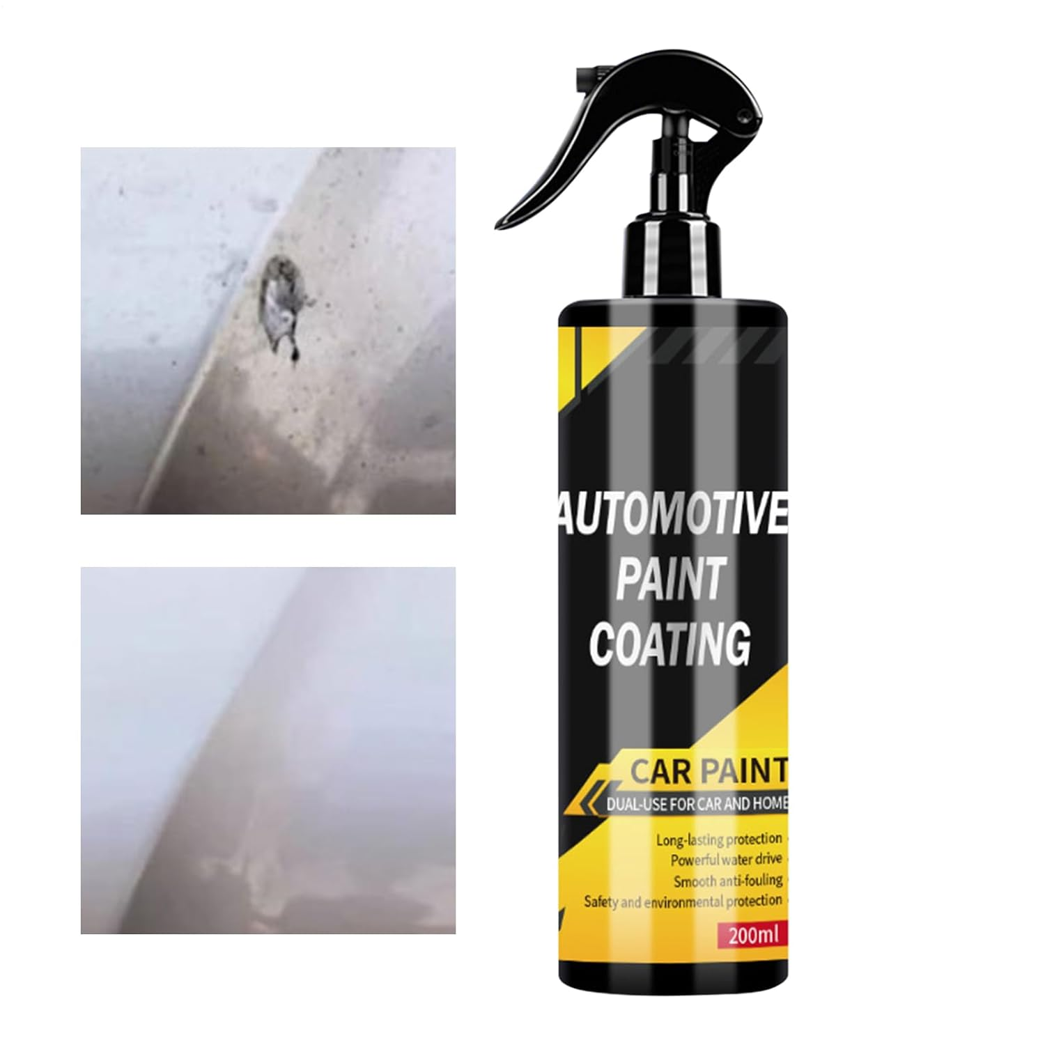 Coating Spray for Vehicles - 200Ml Automotive Paint Sealant Spray,Hydrophobic Shield, Quick-Acting Long-Lasting Cleaning Tool for Daily Care Wheel Protection image number 1