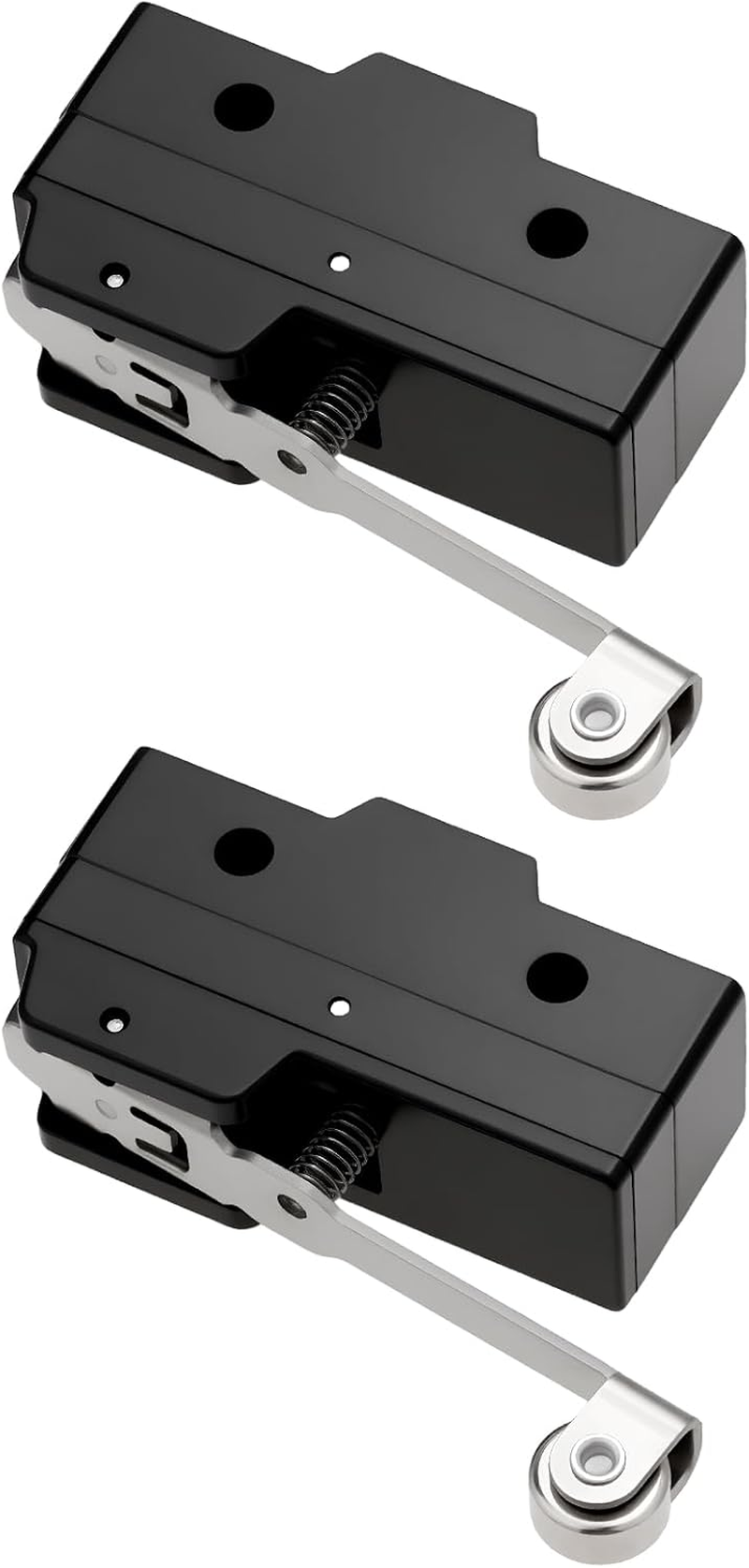 Emsea 2X TM-1703 Micro Switch 15A 250VAC NO/NC SPDT Long Hinge Roller Lever for Switch Detection image number 1