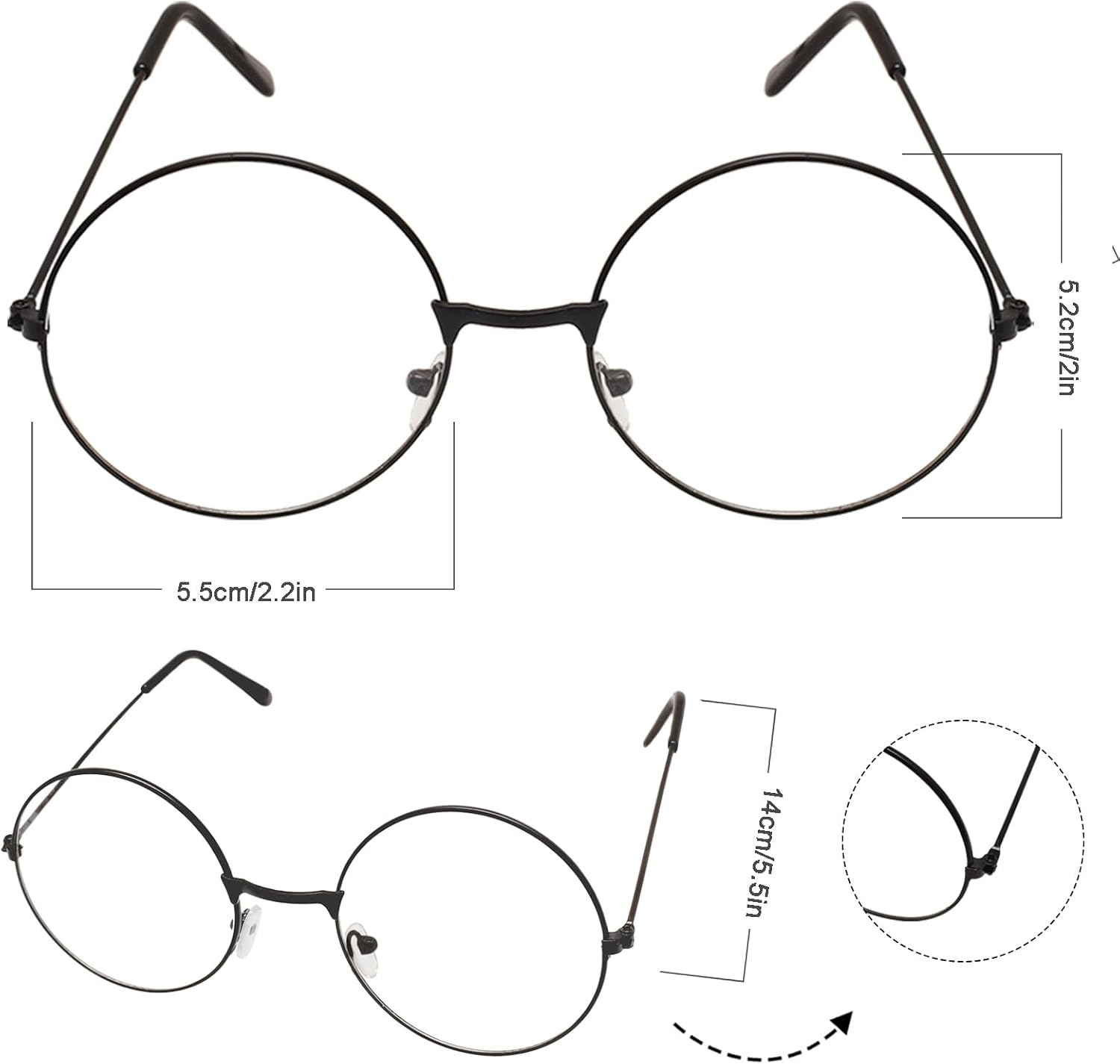 Old Man Wig Mustache Set Old Man Costume Kit Grandpa Costume Accessories Grey Wig Fake Beard Eyebrows Glasses for Men Adults Teens for Halloween 100Th Day of School image number 5