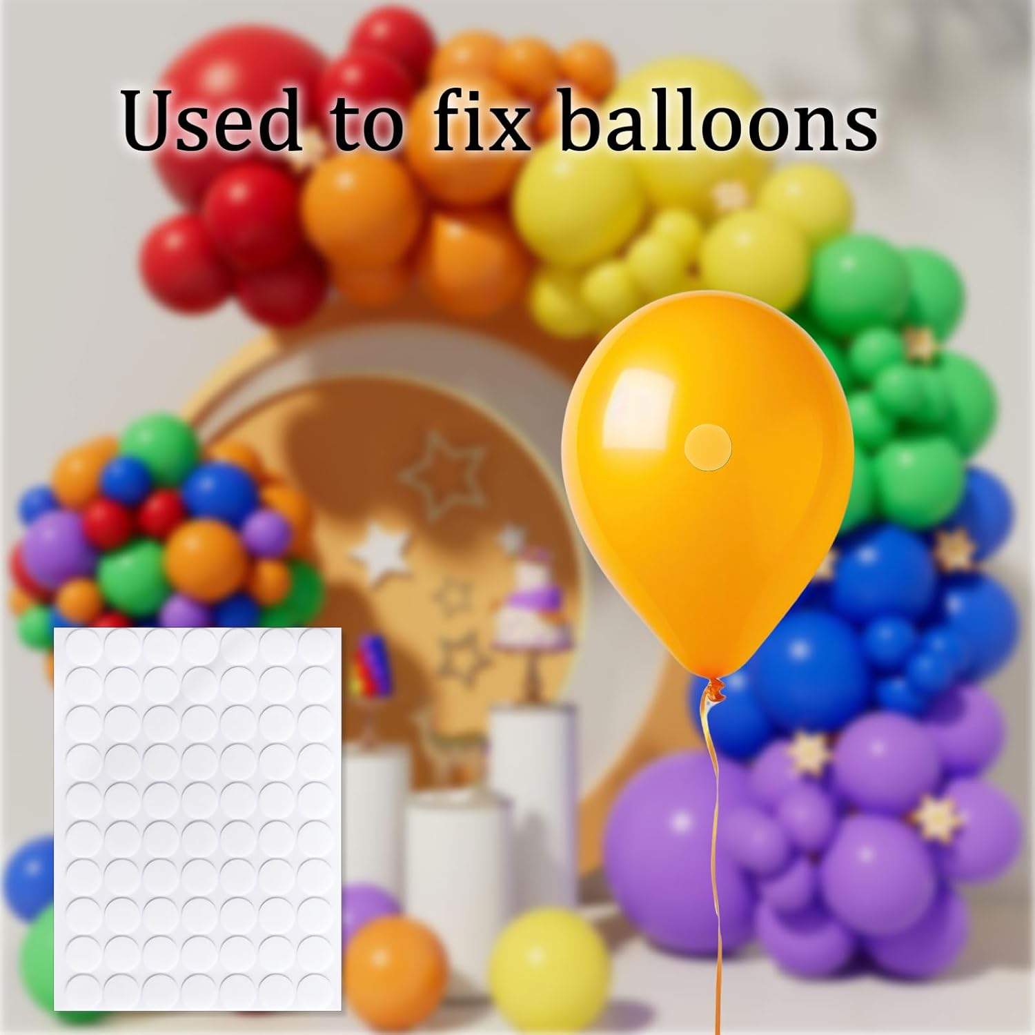 420 Pcs Blue Tack, Heavy Duty Adhesive Blu Tack,Sticky Dots,Bluetack, Glue Dots,Reusable Nano Tape for Walls and Office Decor(10Mm) image number 3