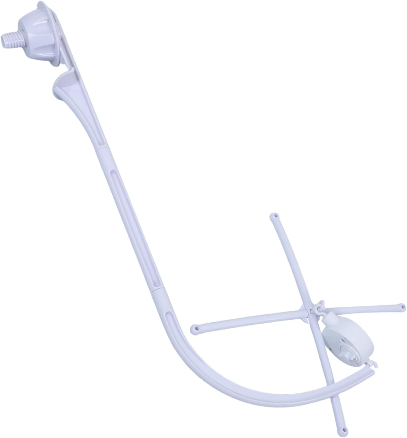 Hohopeti Adjustable Mobile Arm with Bottom Clamp Versatile Crib Holder for Hanging Mobiles Fits Crib Easy Setup Flexible Height Bell Stand image number 3