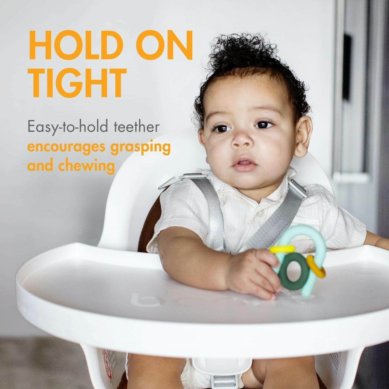 Boon Hoop Silicone Teether image number 4