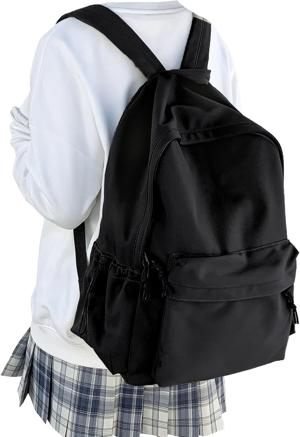 School Backpack for Girls Boy High School Middle Bookbag Lightweight Waterproof Small Backpack for Women