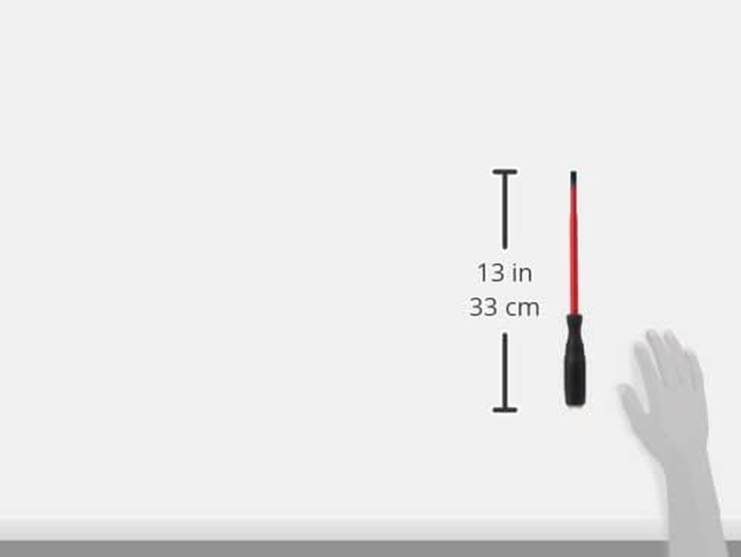 Intercable AO1714 Set of 8 Screwdrivers with F1 Scissors, Red image number 2