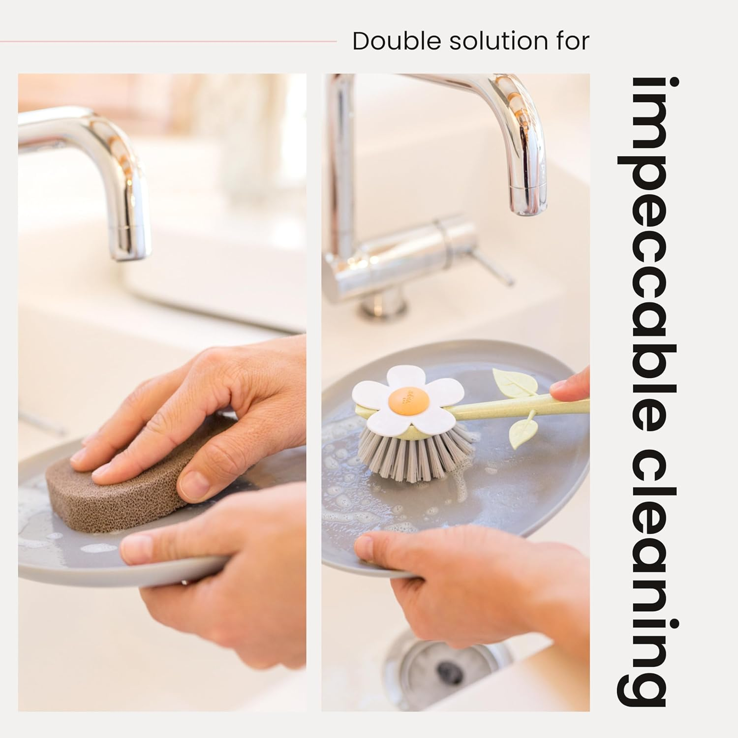 Vigar Fence Sink Set with Pink Florganic Soap Dispenser Set of 3