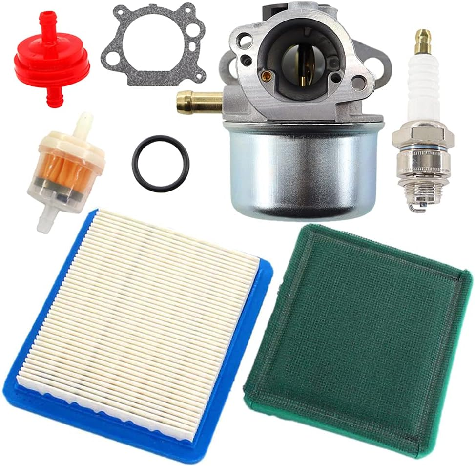 Carburetor for Briggs and Stratton 799868 498170 497586 498254 497314 497347 Mower Quantum Carburettor Carb with Air Filter Tune up Kit image number 2