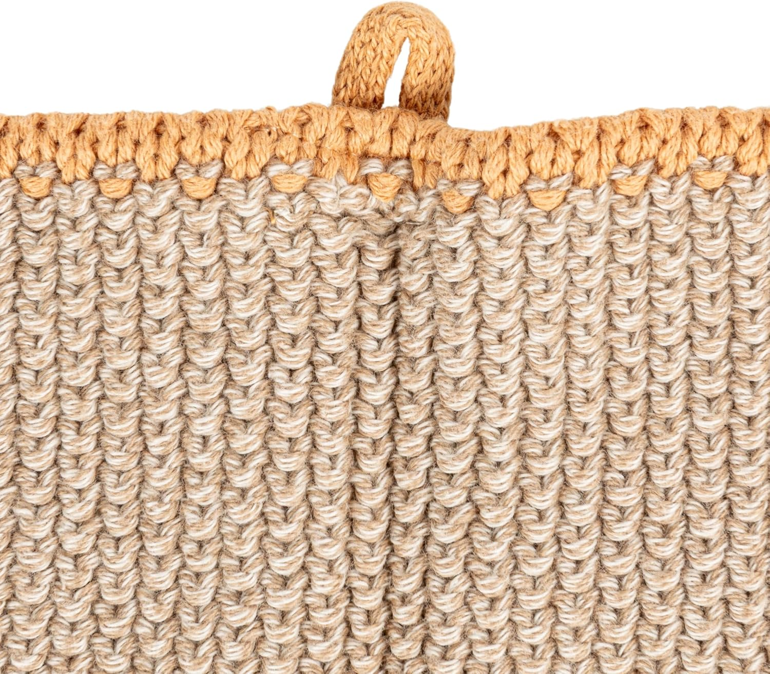 Creative Co-Op Square Cotton Knit (Set of 2) Dish Cloth, Multi image number 2