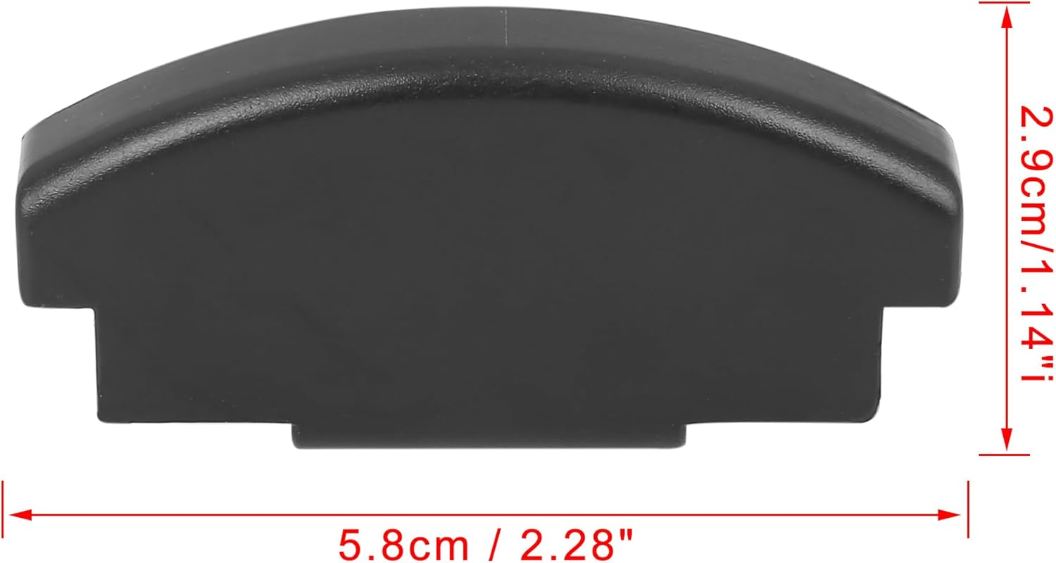 X AUTOHAUX 3B0868445 Car Armrest Cover Latch Clip Center Console Lid Catch Replacement for VW Polo 2015-2018 Black Plastic - Gray image number 5