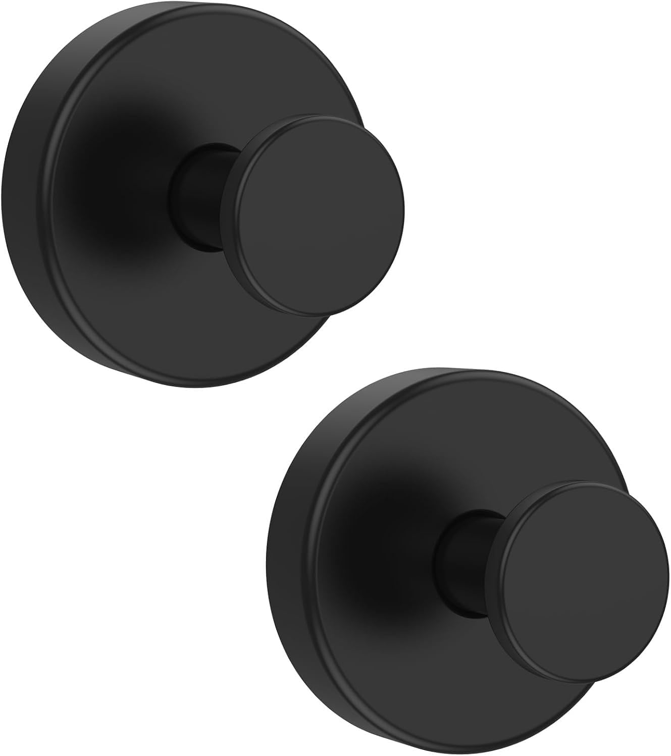 Limcryspp 2 Suction Cup Hooks, Shower Hanger, Used for Showering, Bathroom, Hanging Towels, Robes, Installed on Glass Shower Doors, Ceramic Tiles, Mirror (Silver)