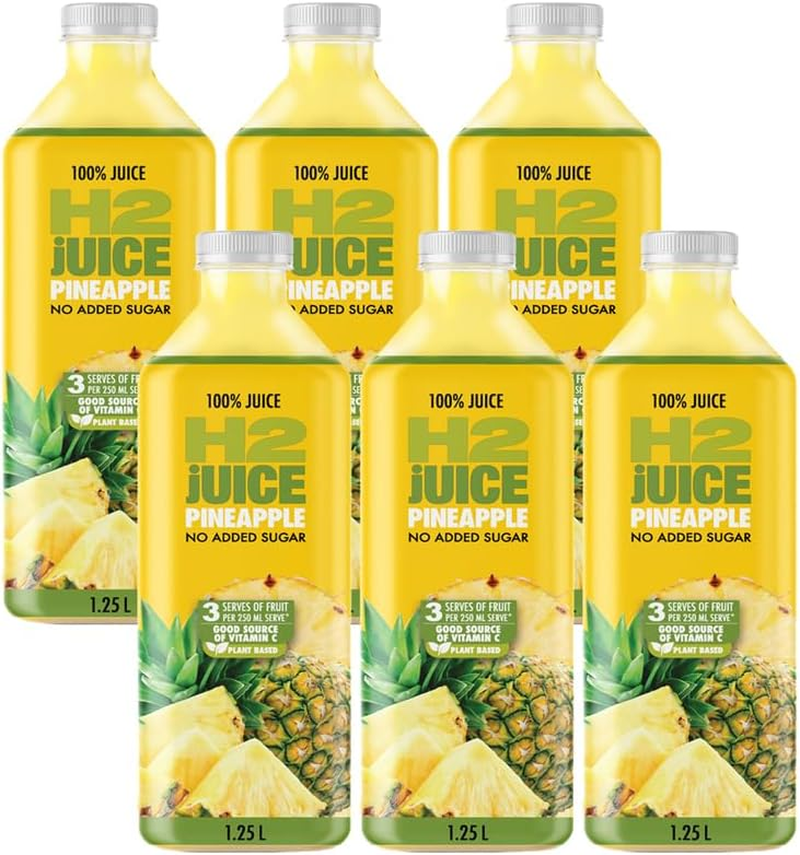 H2Juice Pineapple, 1.25L X 6 image number 2
