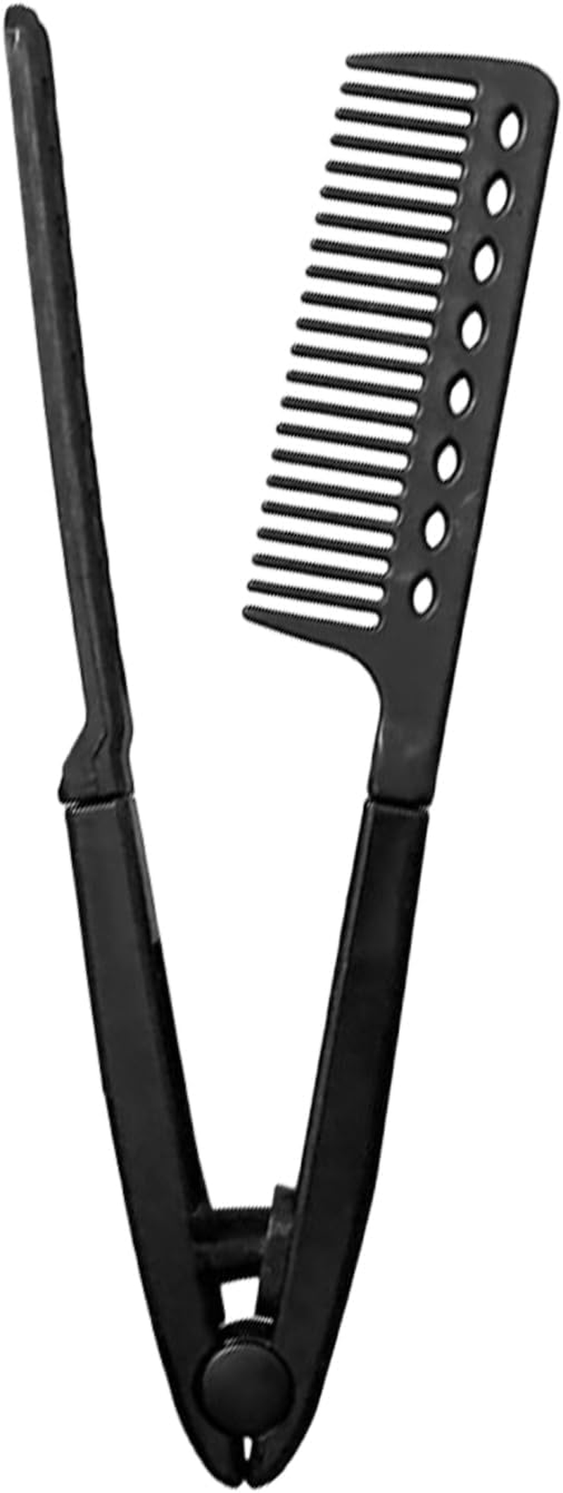 Thick Hair Straightening Comb | Long Thick Hair Straightening Comb V Type - Wet Dry Hairdressing Anti-Frizz Tool for Home Salon Hotel Dorm Long Trips