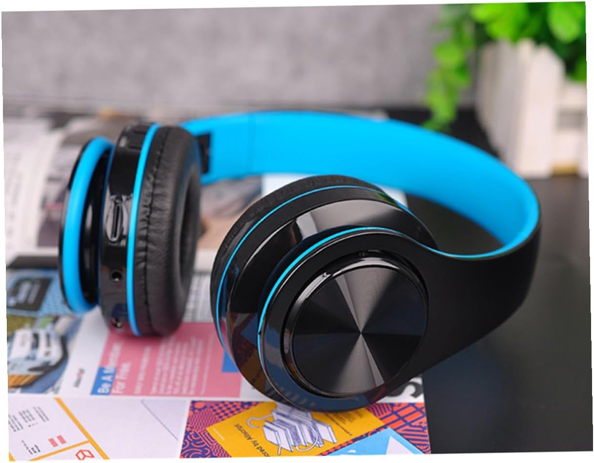 Operitacx B3 Wireless Over-Ear Headphones Microsd Slot Foldable Stereo Headset for Travel and Daily Use Black