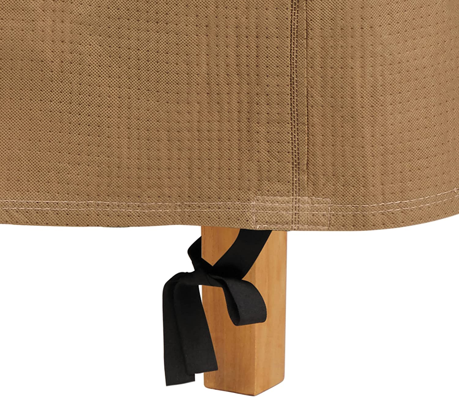 Duck Covers Essential Water-Resistant 76 Inch Square Table & Chair Set Cover, Outdoor Table Cover