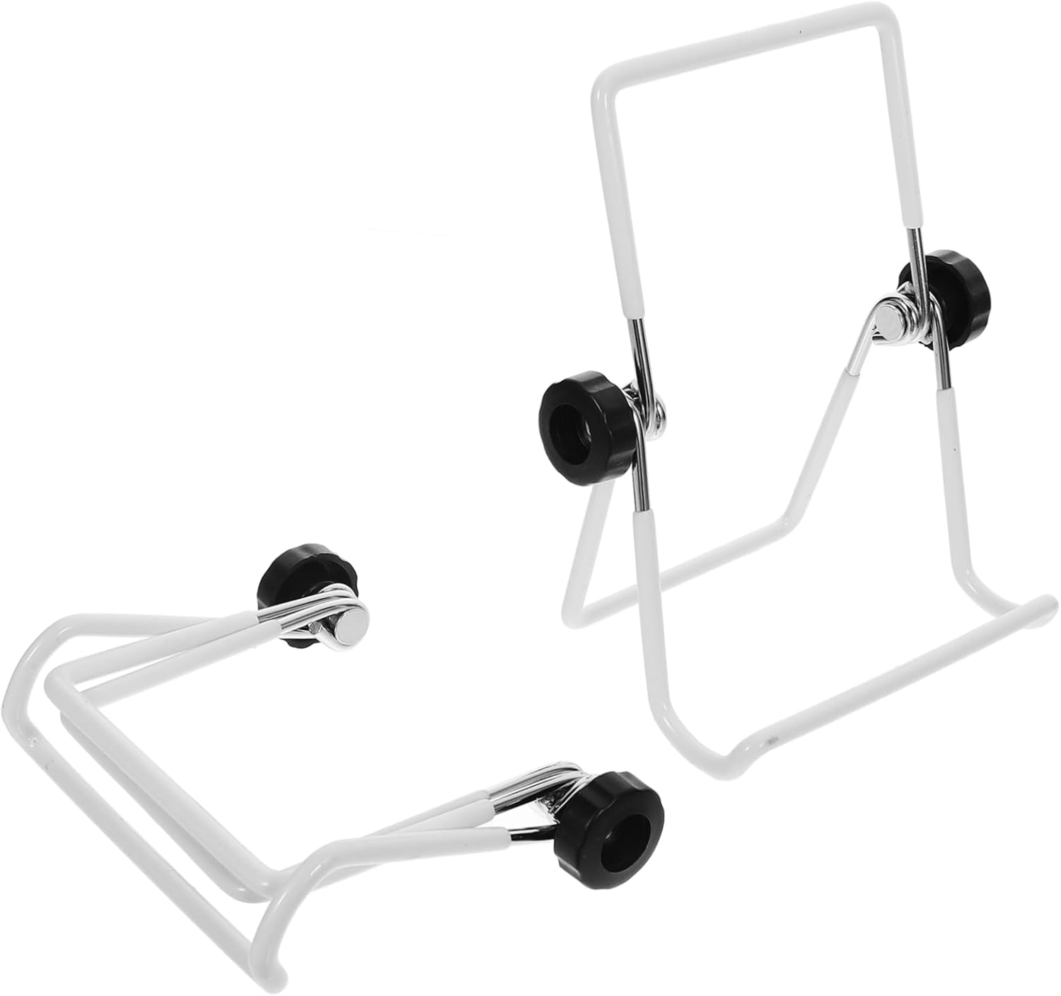 GOOHOCHY 2Pcs Stainless Steel Sprouting Jar Stand Foldable Jar Holder Portable Desktop Sprouting Frame Rack for Seed Germination and Home Gardening image number 3