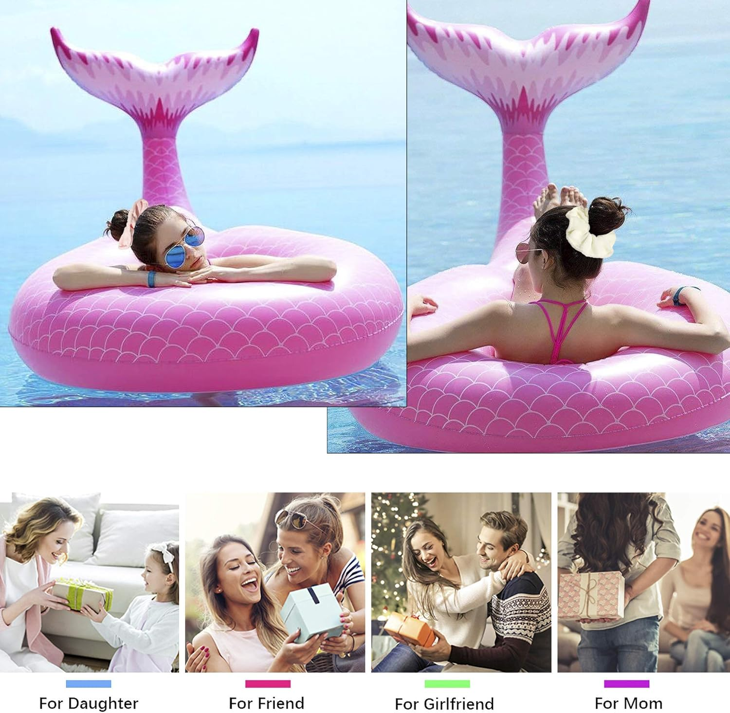 Ivyu Microfiber Hair Drying Scrunchies Towel Fiber Large Big Scrunchie for Curl Hair for Shower Wet anti Frizz Hair Products Absorbent Fast Terry Cloth Sleep Scrunchy image number 3