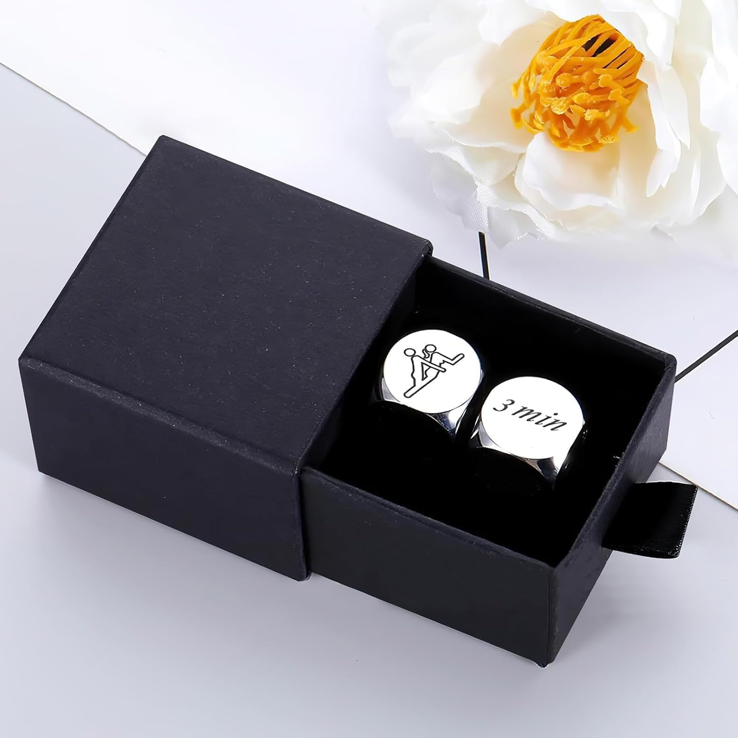 Valentines Day Gifts for Boyfriend Girlfriend 2Pcs Date Night Dice for Couplesdecision Dice Couple Gifts for Men Women Funny Couple Dice Games for Wife Husband Birthday for Her Him image number 2