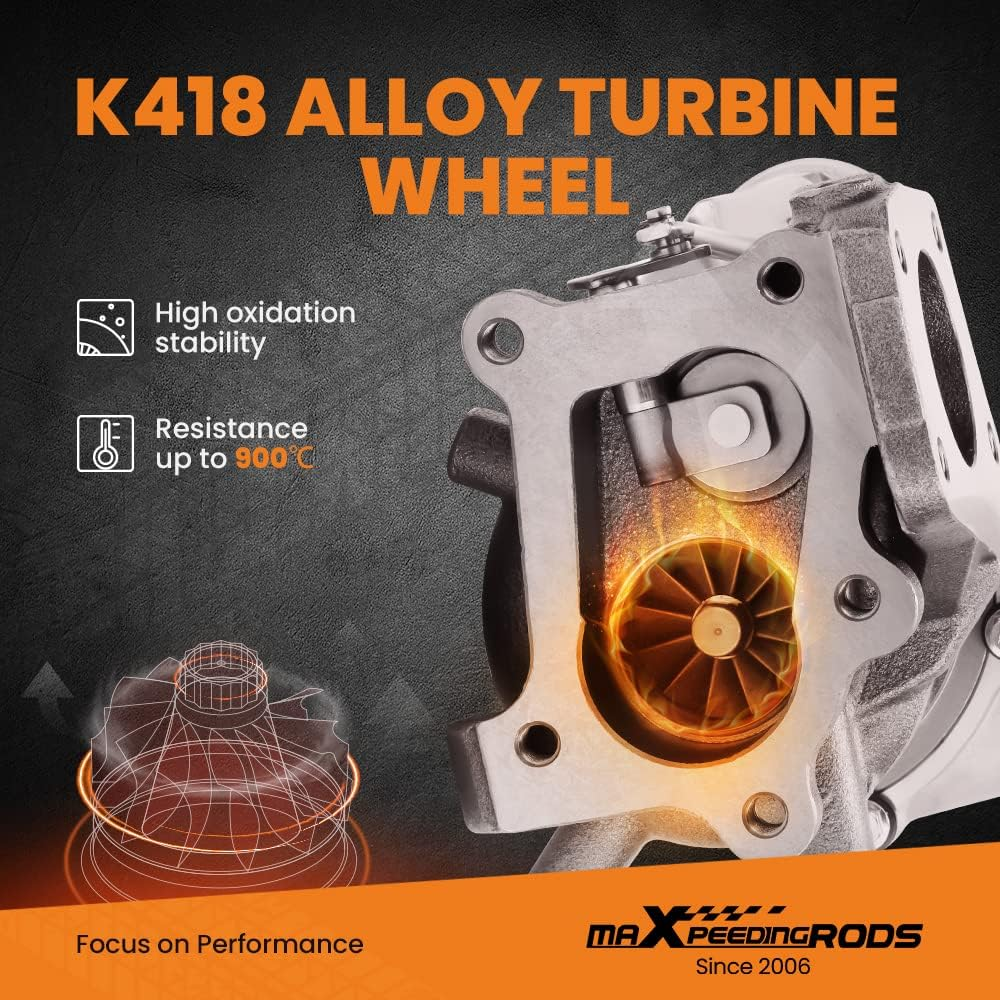 Maxpeedingrods K04 K0422582 Turbo Turbocharger for 2006-2014 CX7 CX-7 CX 7 2.3L 53047109904 L3YC1370ZA Turbocharger [] image number 3