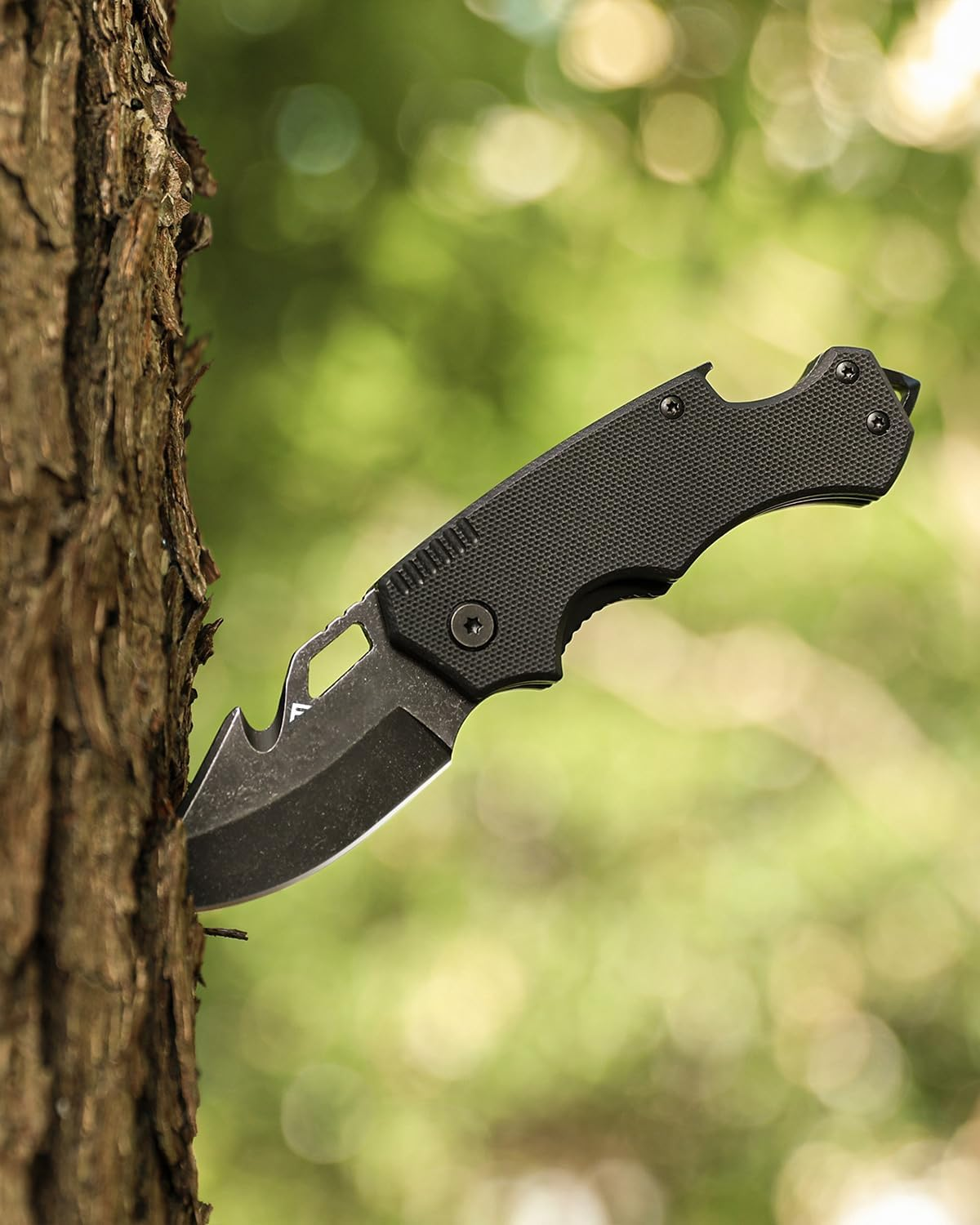 FLISSA Mini Folding Pocket Knife, 2.5-Inch Stainless Steel Drop Point Blade, Pocket Knives for Men with Bottle Opener and Glass Breaker image number 6