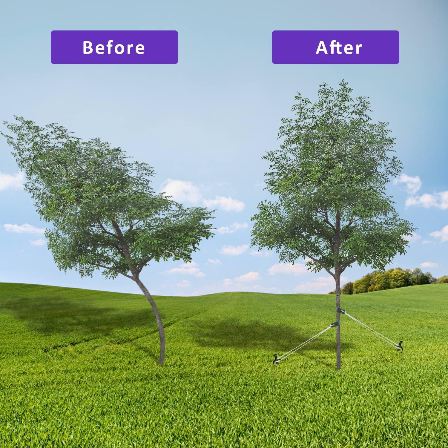 Tree Stake Straight Kits (2) image number 6