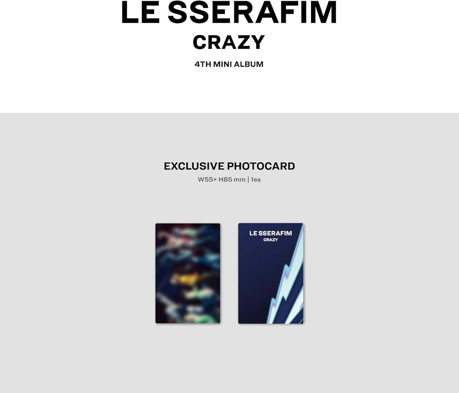 4Th Mini Album 'CRAZY' [Vol. 2]